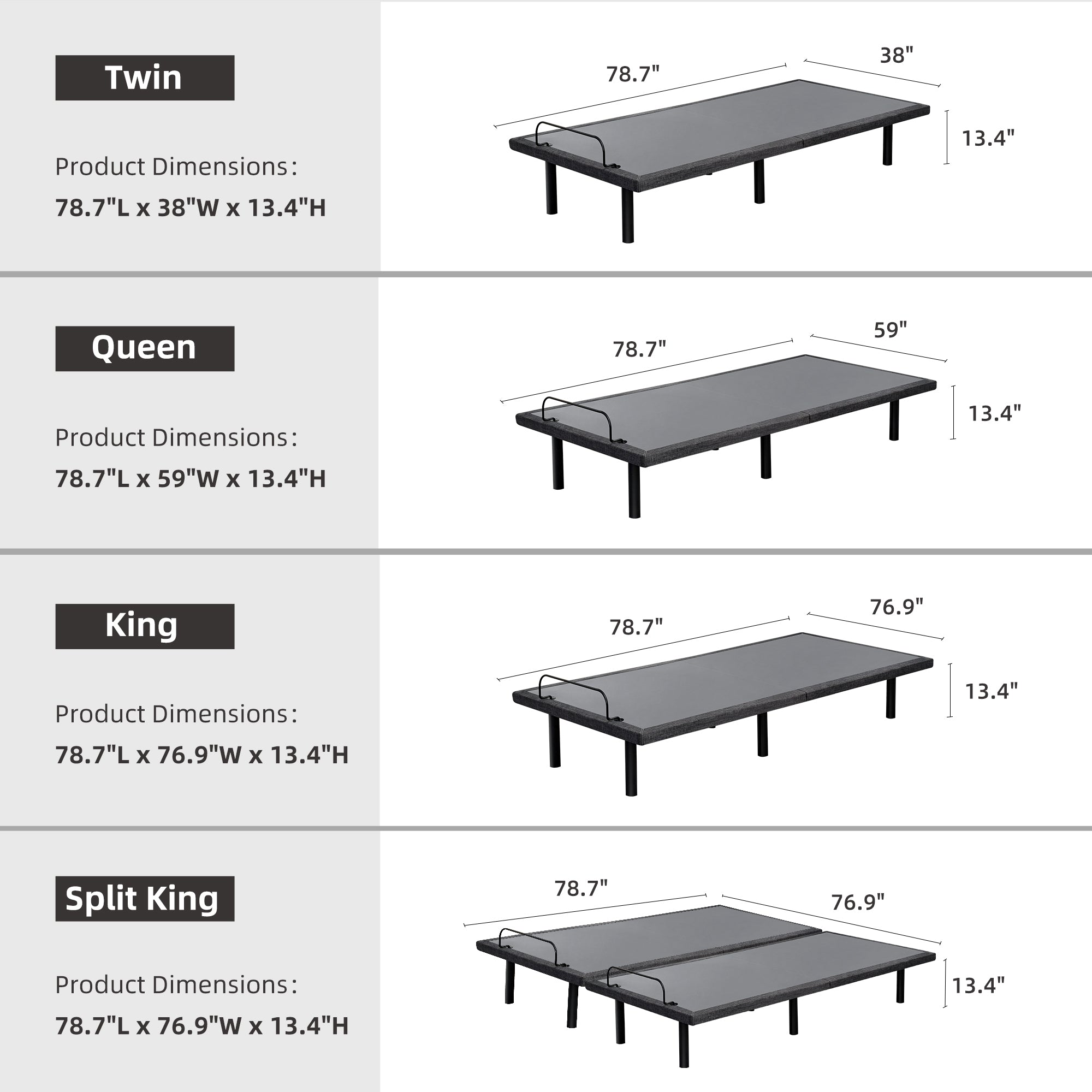 E3100 Adjustable Base