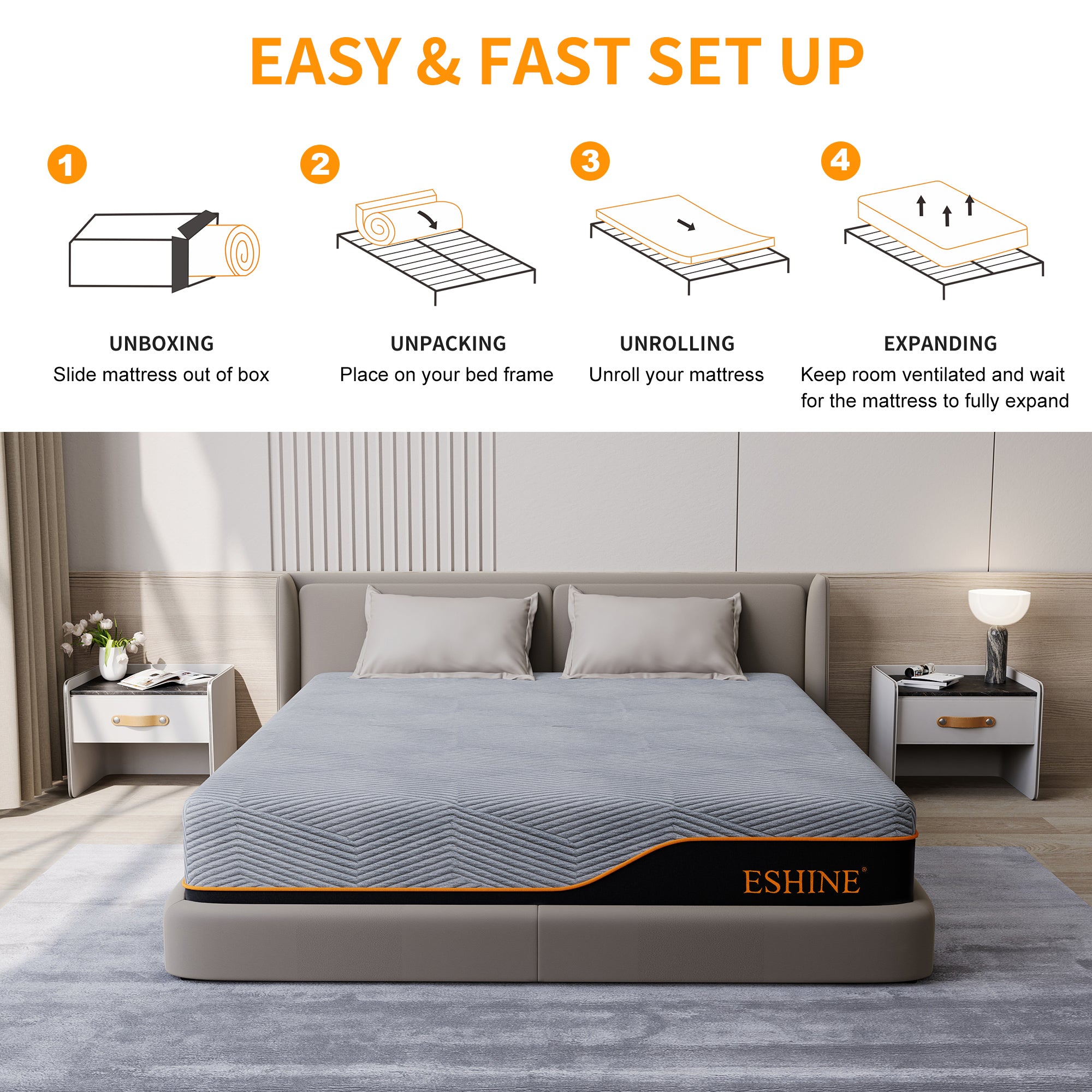 ESHINE Signature Memory Foam Mattress
