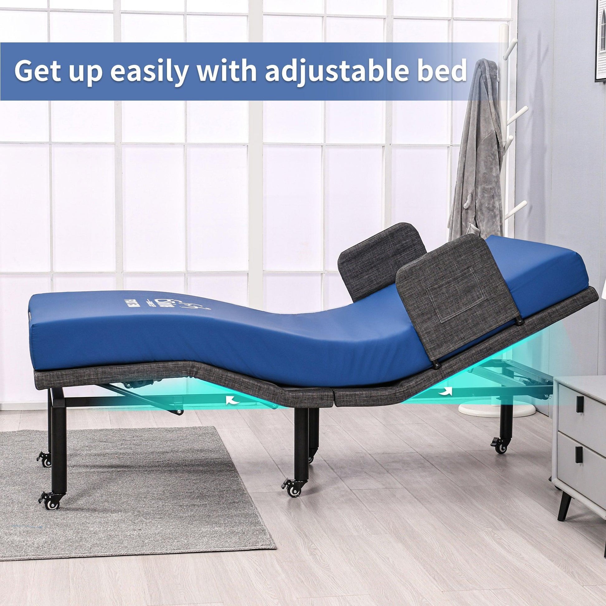 Waterproof Hospital Bed Mattress - EshineSleep