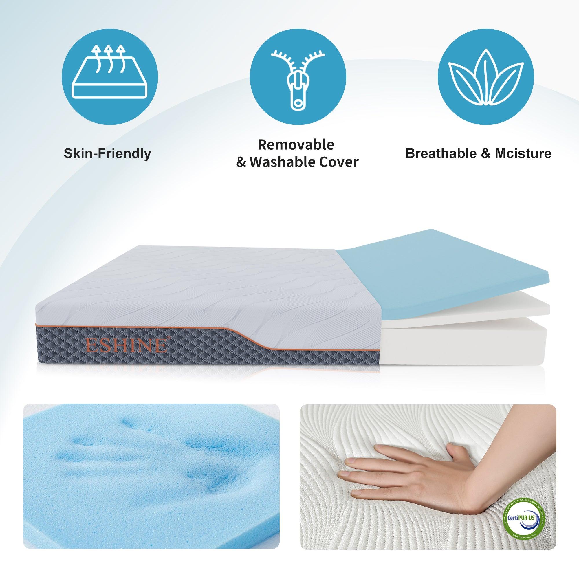 ESHINE Memory Foam RV Mattress - EshineSleep