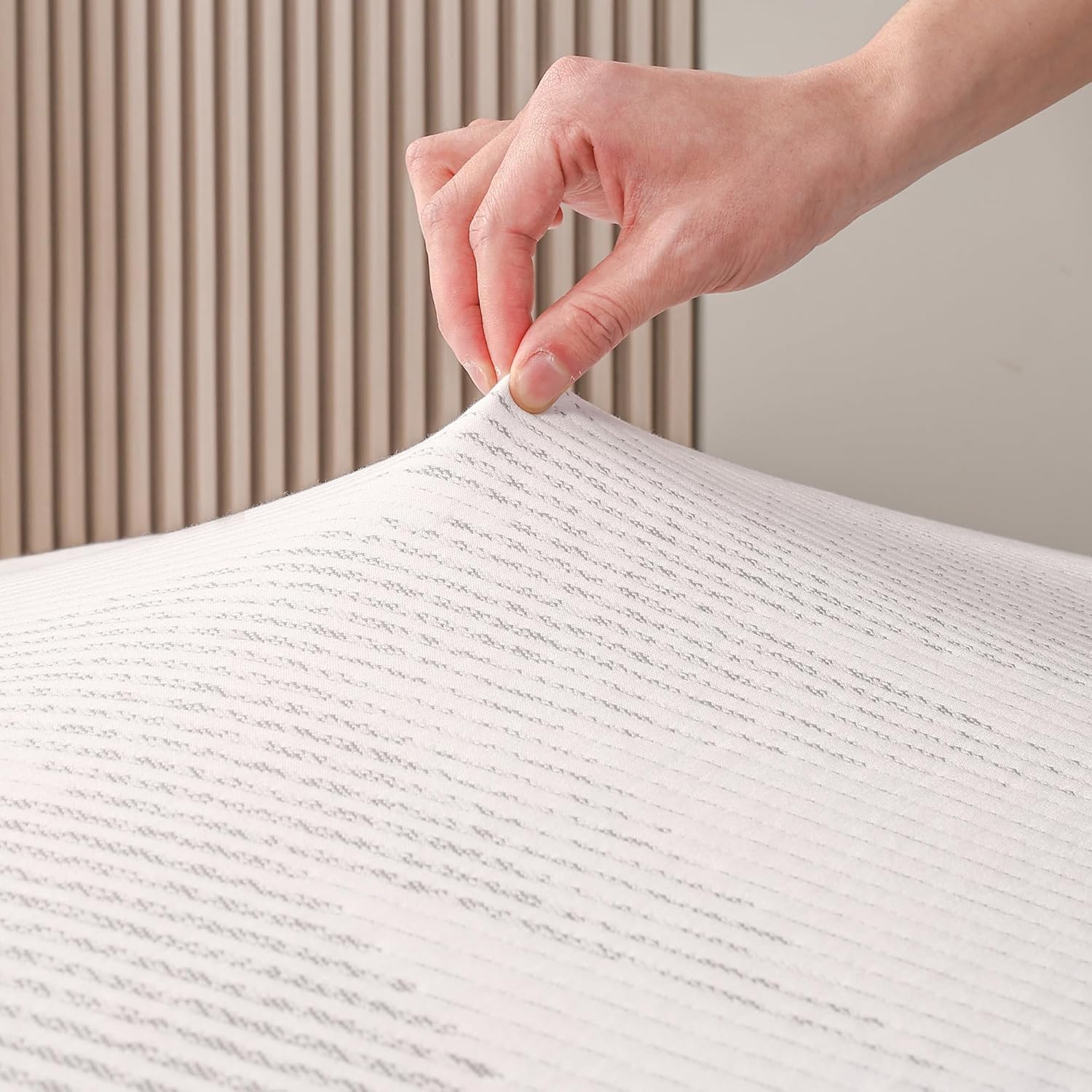 Split Queen Mattress Protector Fitted Sheet