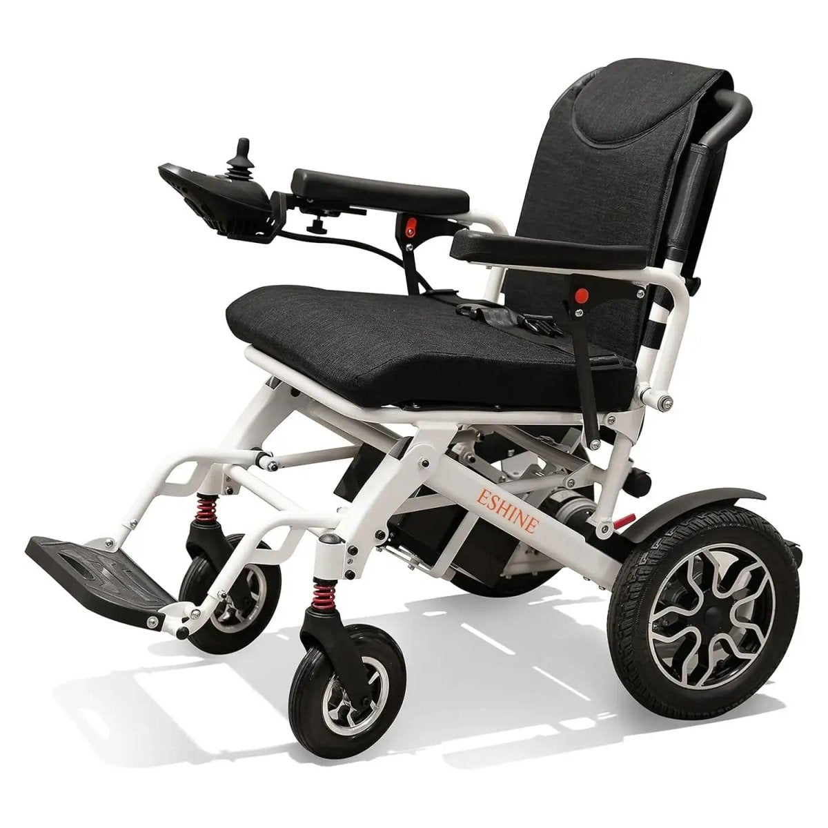 17" Seat Electric Wheelchair with 15 Miles Range - EshineSleep
