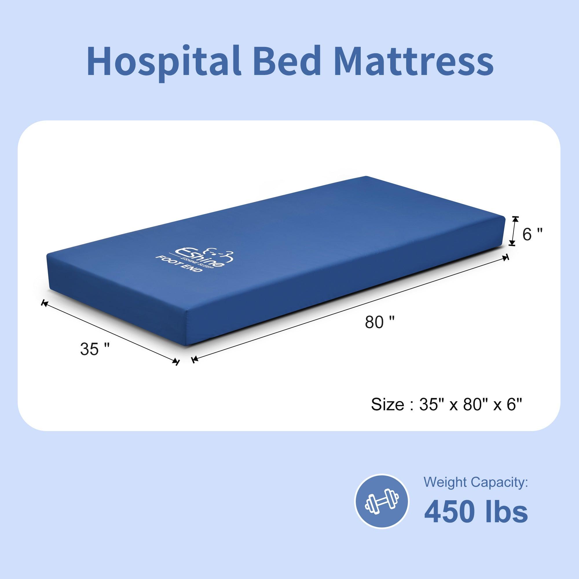 Waterproof Hospital Bed Mattress - EshineSleep