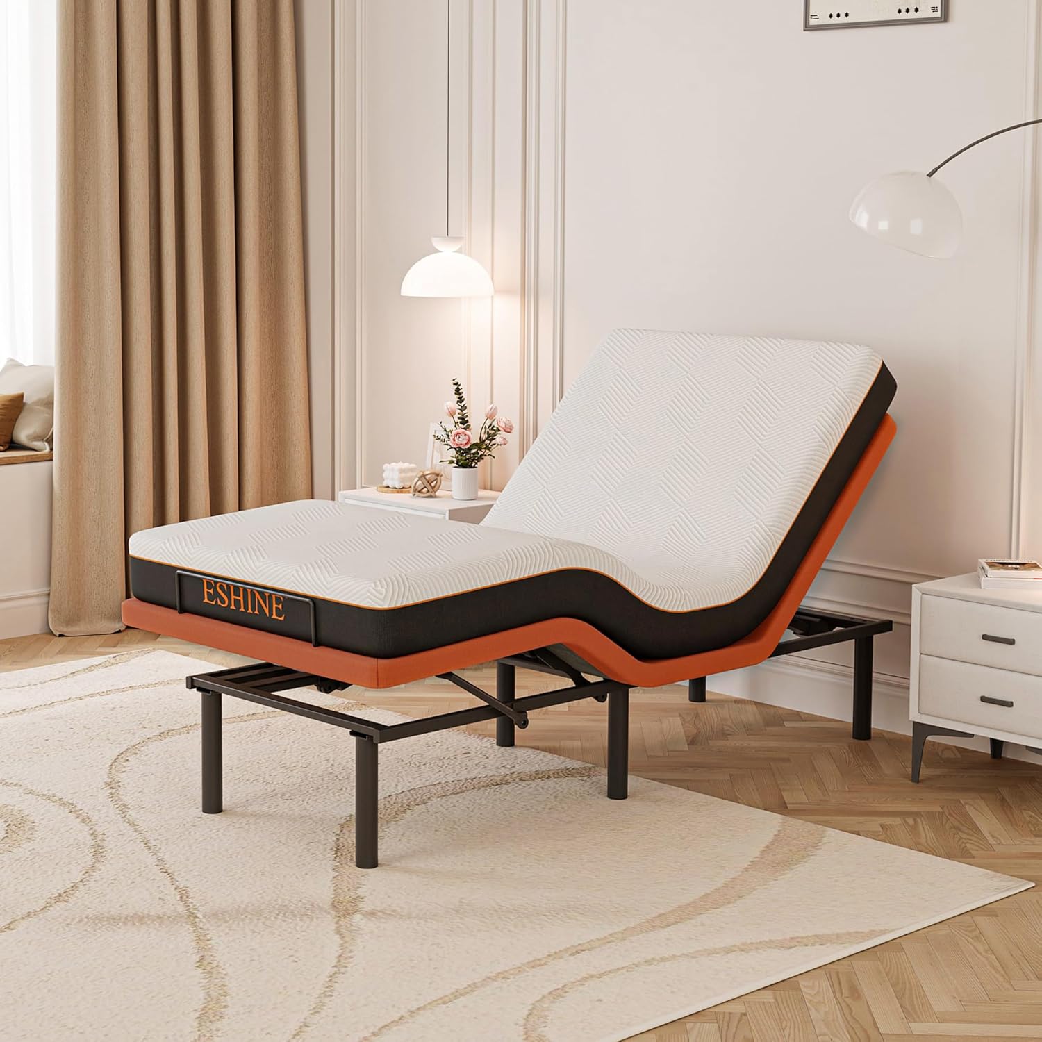 E2000+ Premium Adjustable Base and Mattress Set