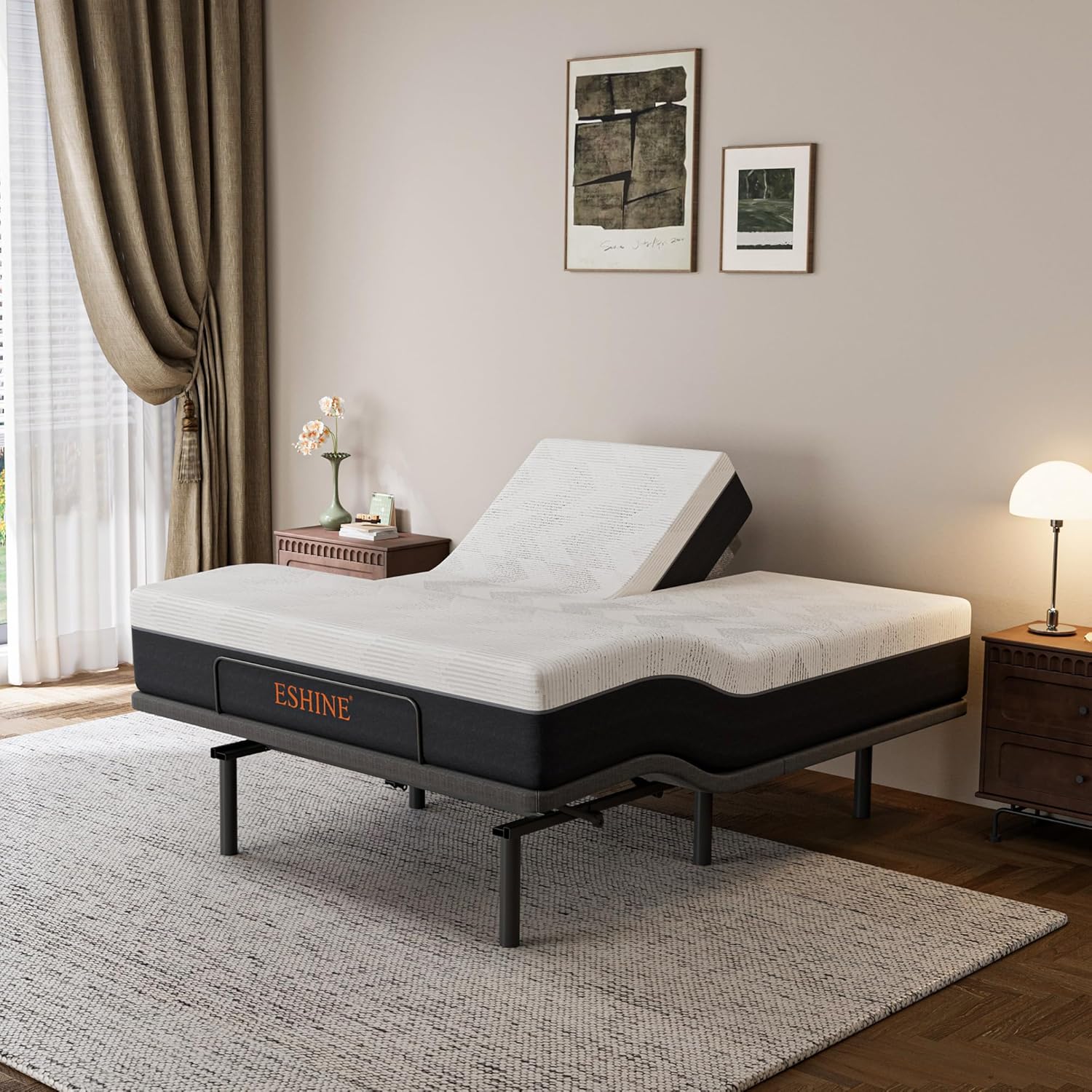 Split Top King Adjustable Bed Bundle