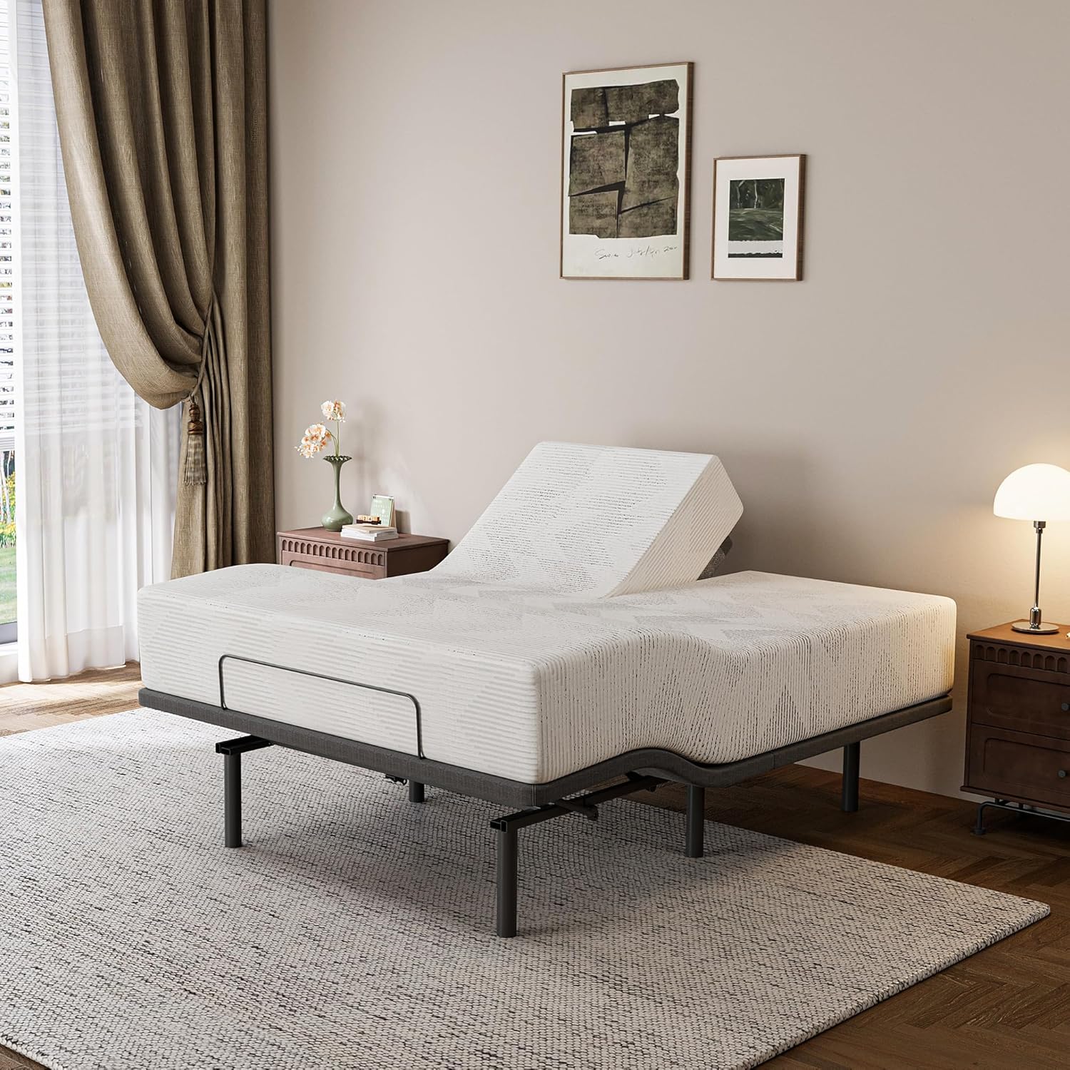 Split Queen Mattress Protector Fitted Sheet