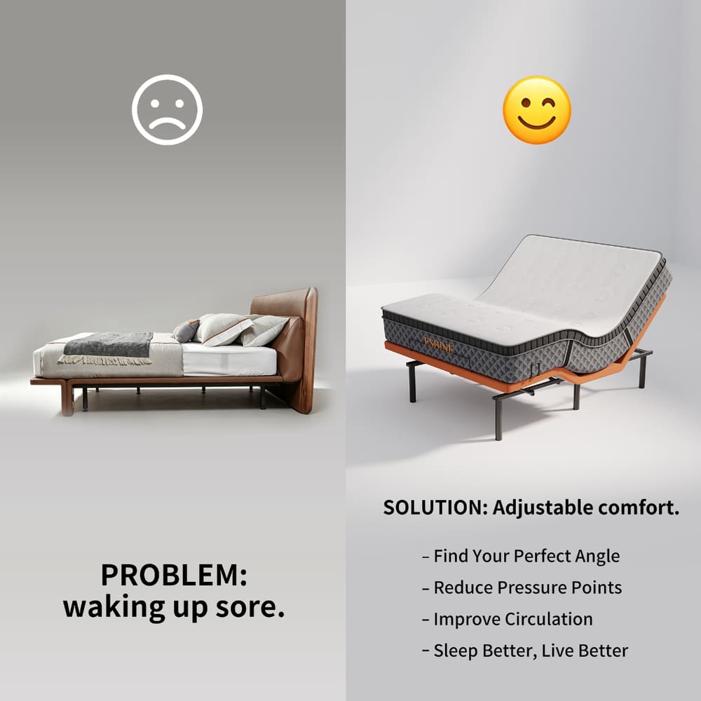 E2000+ Premium Adjustable Bundle - EshineSleep