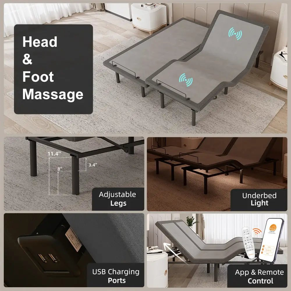 E3100+ Luxe Adjustable Bundle - EshineSleep