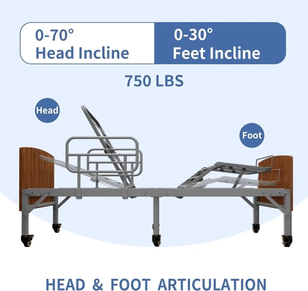 E3200 Electric Hospital Bed - EshineSleep
