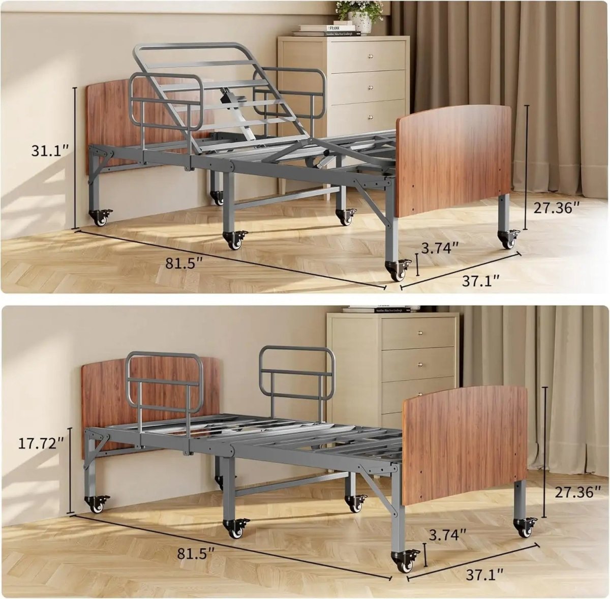 E3200 Electric Hospital Bed - EshineSleep