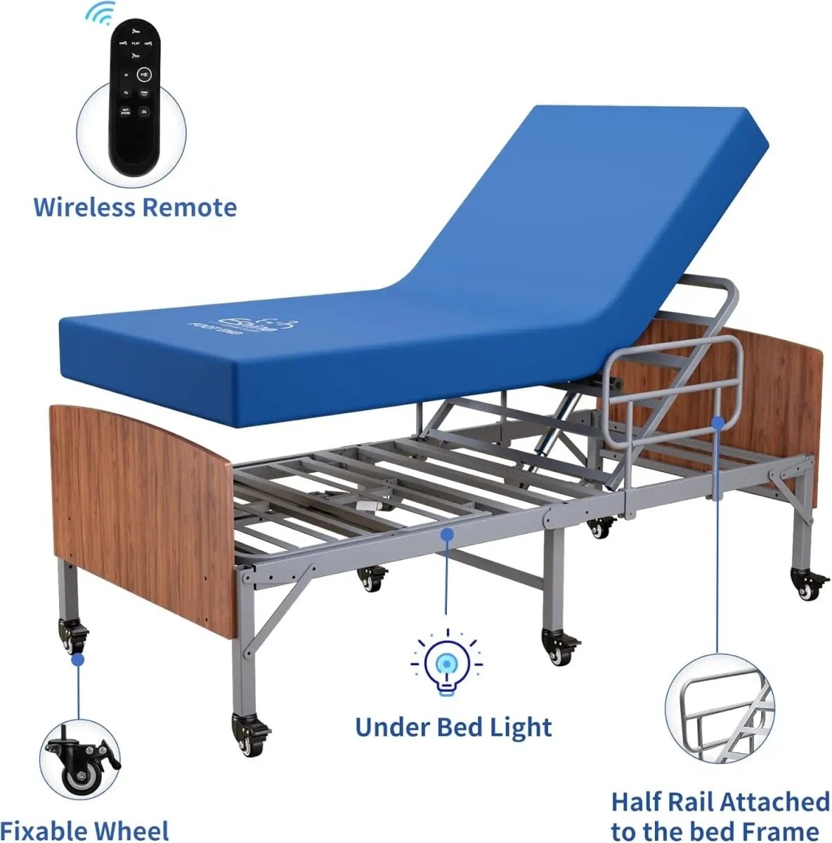 E3200 Electric Hospital Bed - EshineSleep