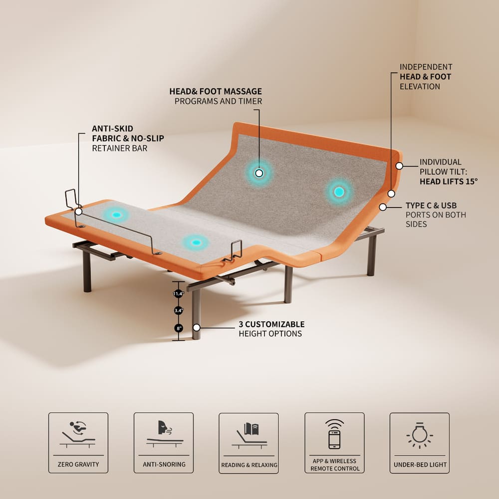 E5000+ Royal Adjustable Bundle - EshineSleep