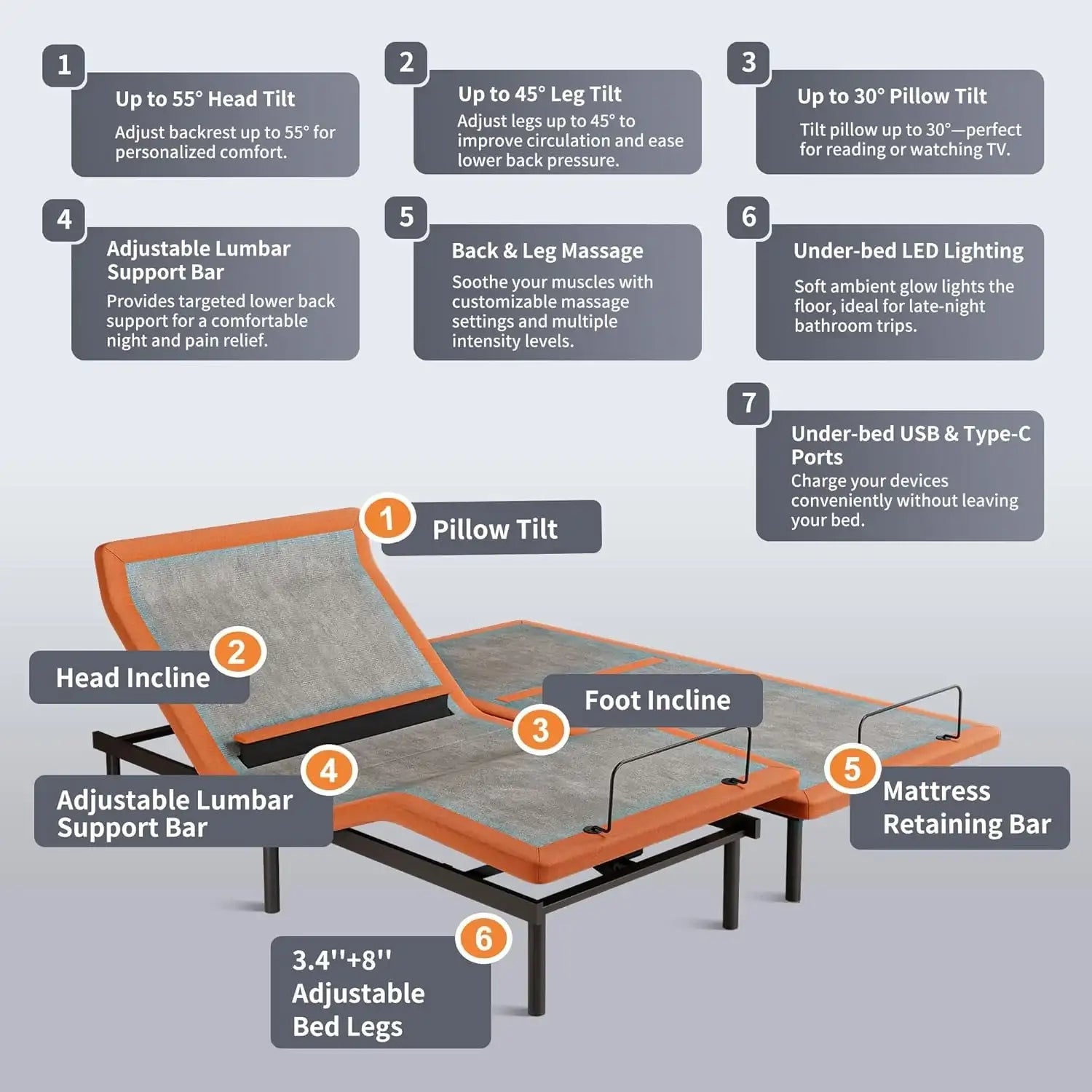E6000+Platinum Adjustable Bundle - EshineSleep