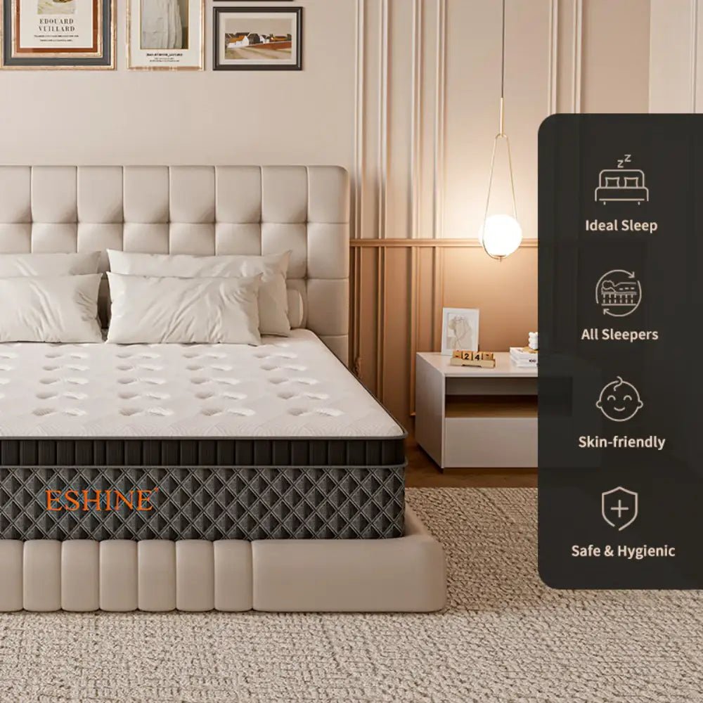 ESHINE Luxe Hybrid Mattress - EshineSleep