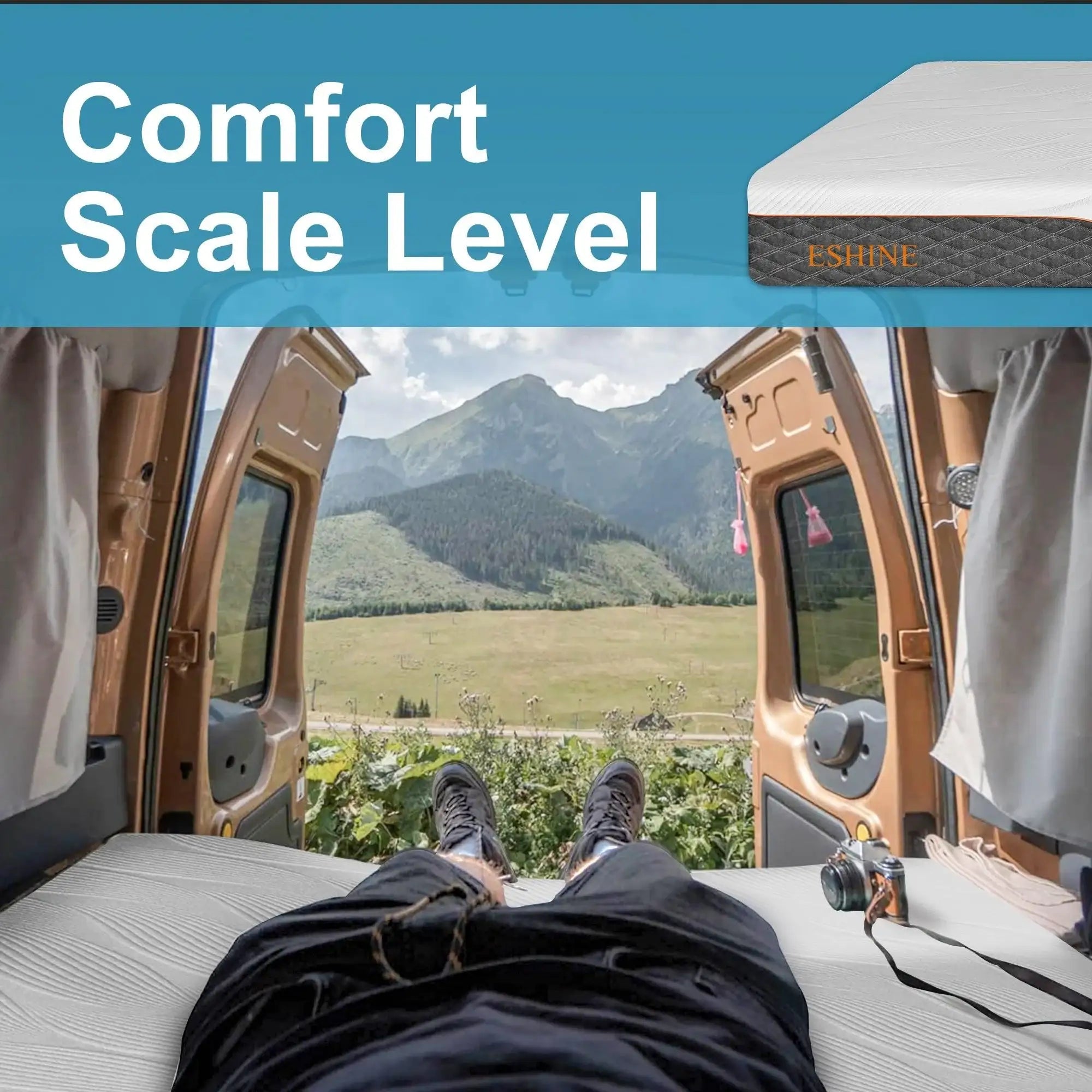 ESHINE Memory Foam RV Mattress - EshineSleep