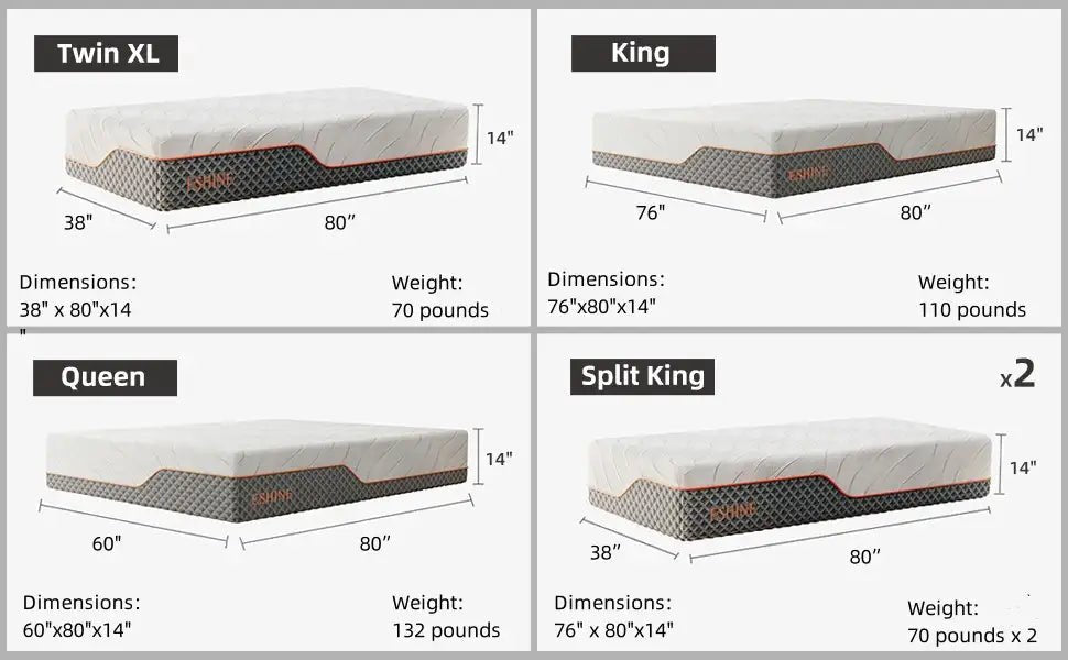 ESHINE Signature Hybrid Mattress - EshineSleep