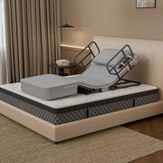E740 Adjustable Bed Back & Leg Support with Bedside Rail