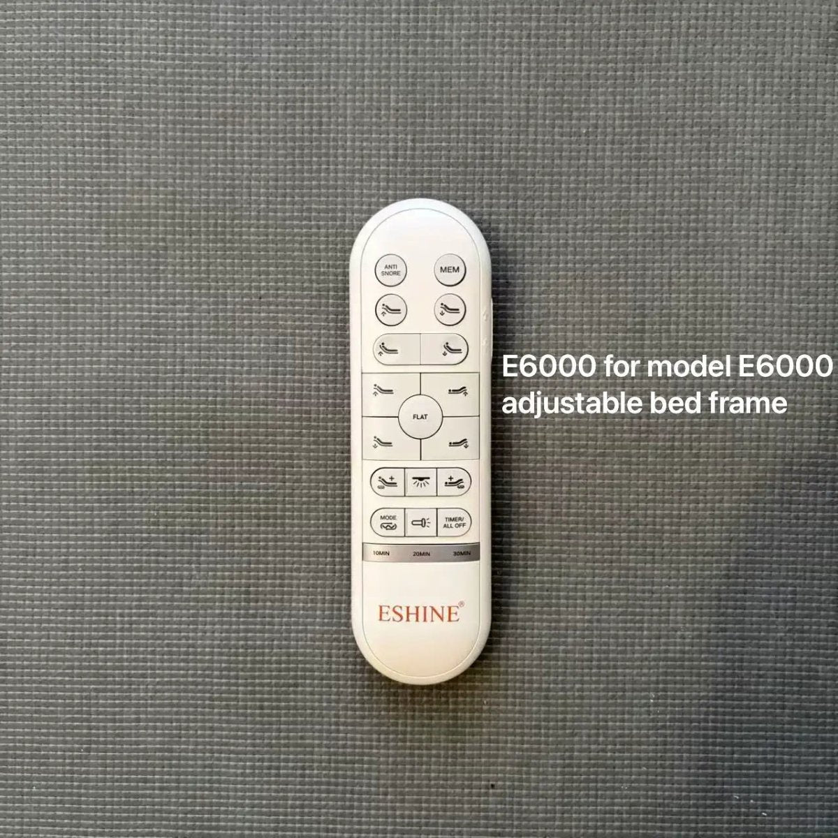 Wireless Remote Control for Adjustable Bed Frame - EshineSleep