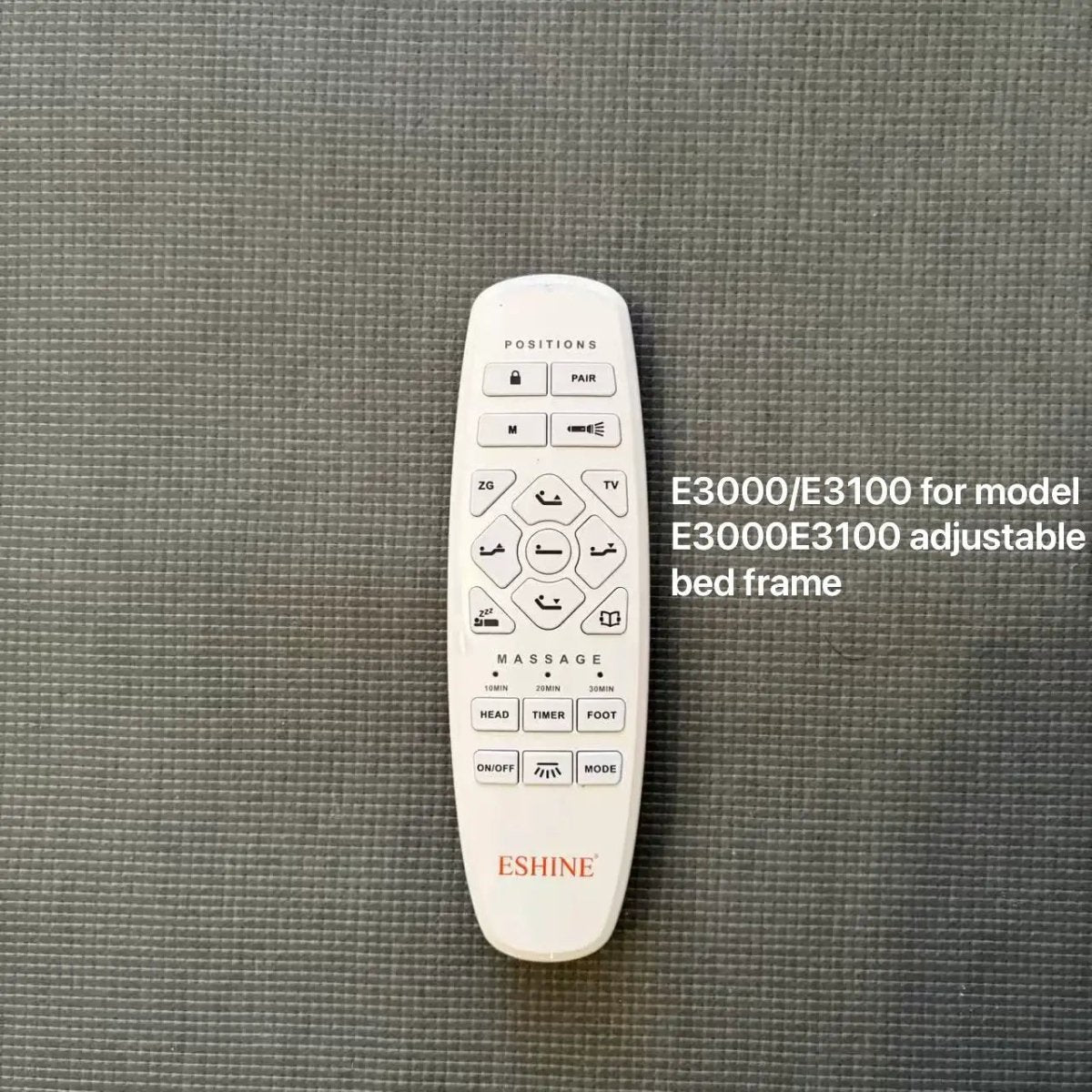 Wireless Remote Control for Adjustable Bed Frame - EshineSleep