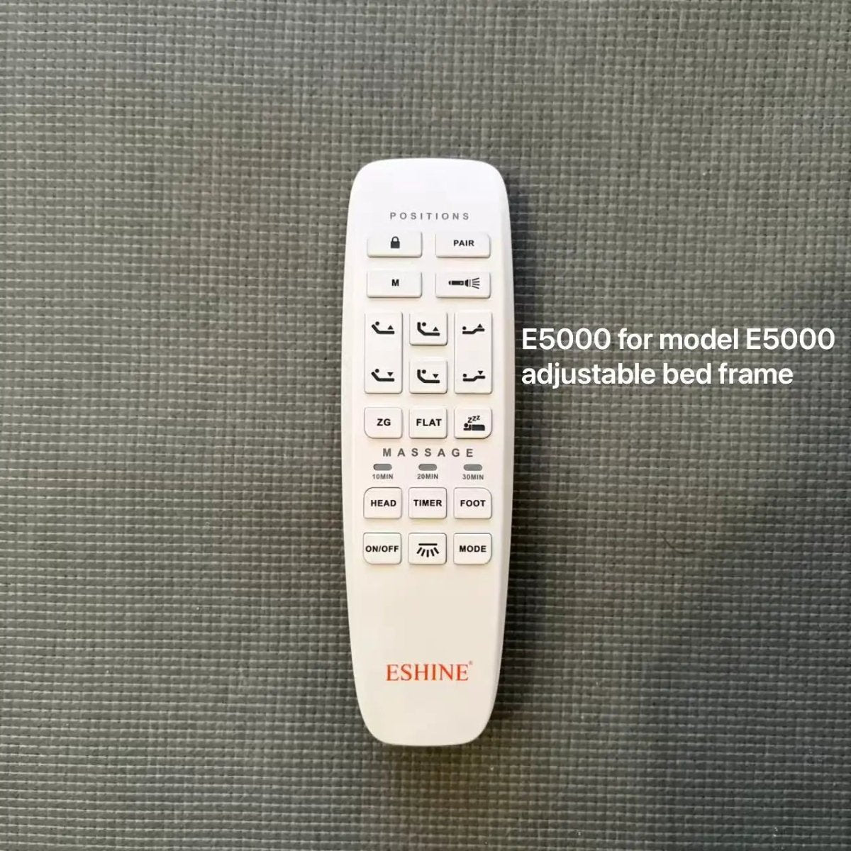 Wireless Remote Control for Adjustable Bed Frame - EshineSleep